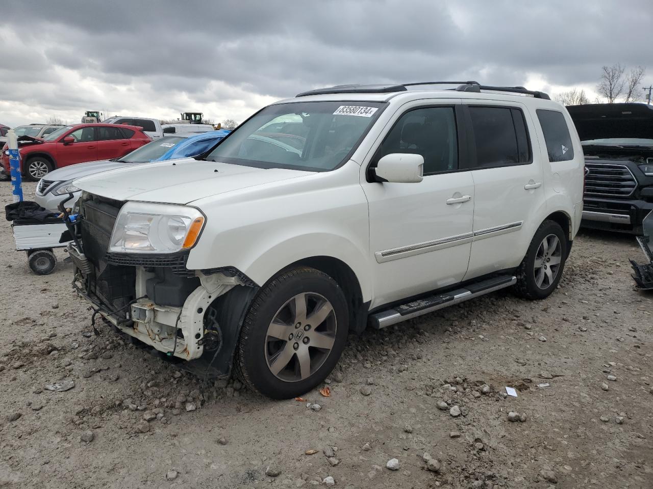 2012 Honda Pilot Touring de vânzare în Wayland, MI - Front End