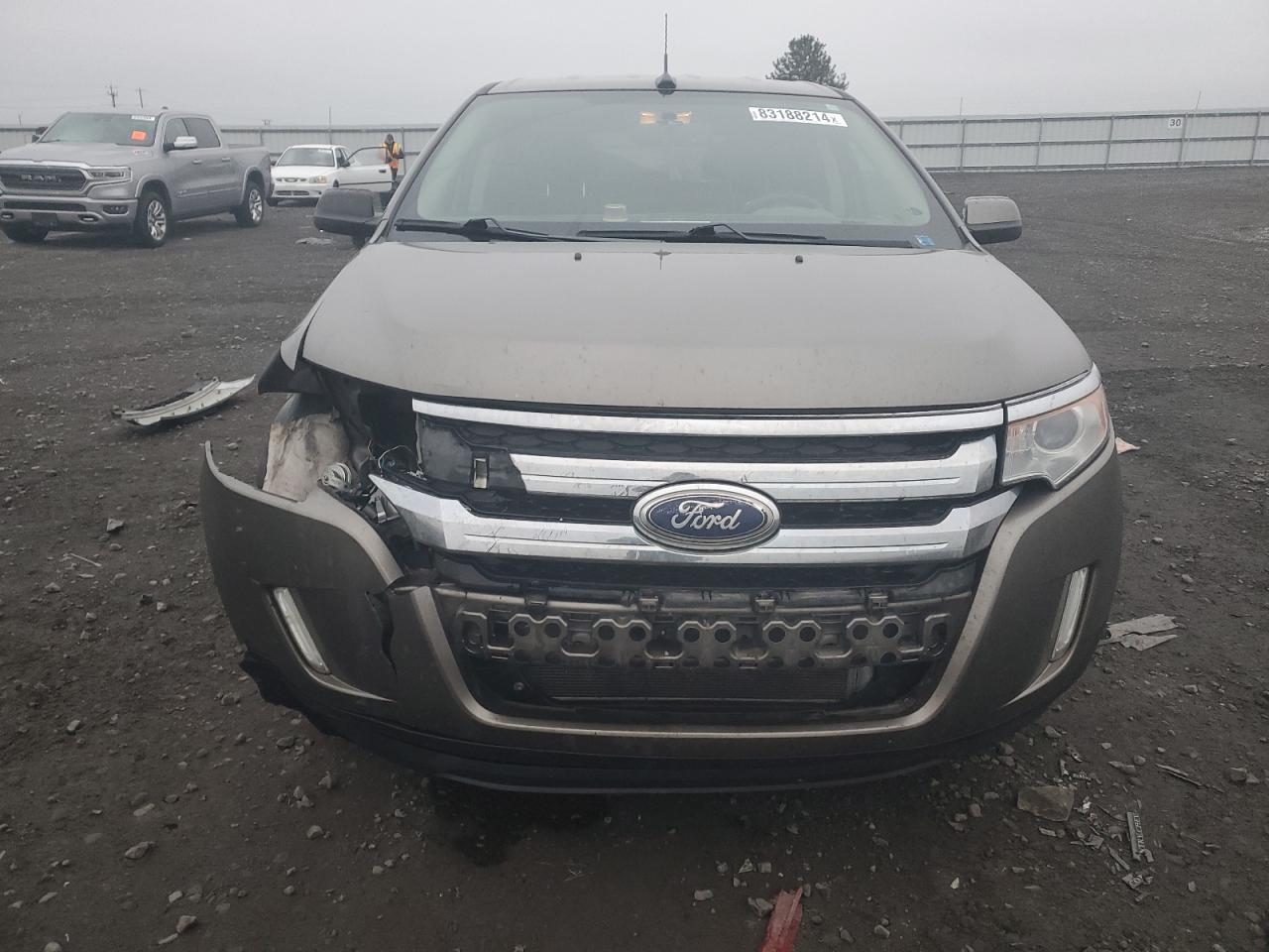 VIN 2FMDK4KC7EBA19575 2014 FORD EDGE no.4