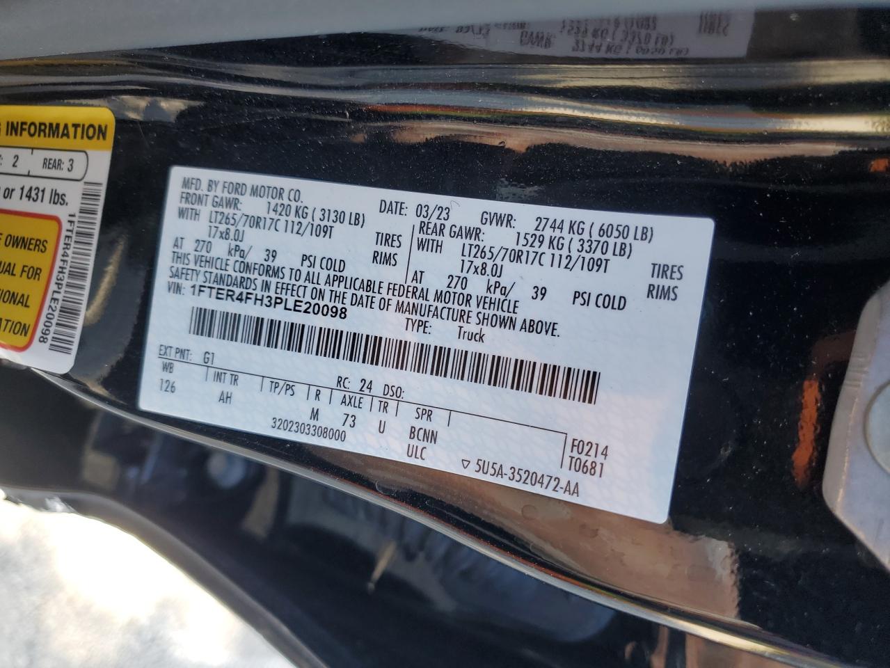 2023 Ford Ranger - Image 12