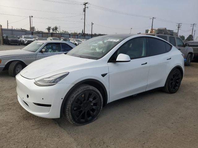  TESLA MODEL Y 2021 Белы