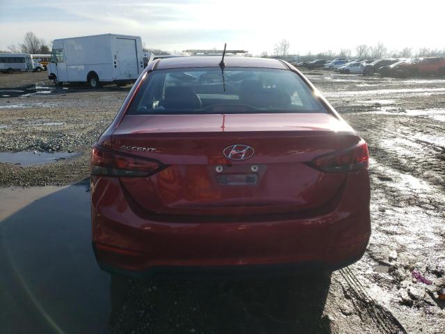  HYUNDAI ACCENT 2018 Червоний
