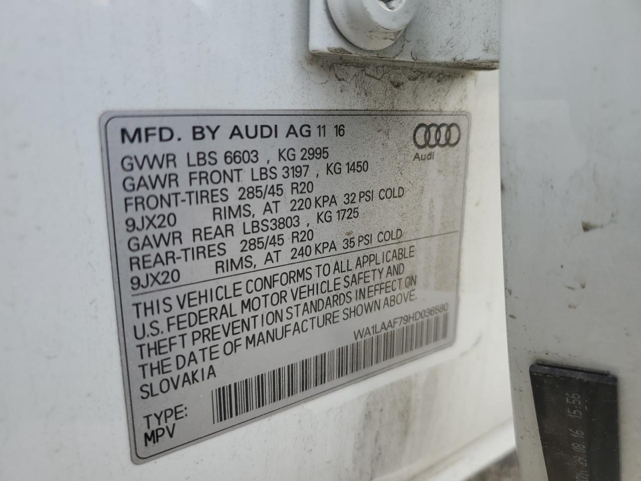 2017 Audi Q7 - Image 16