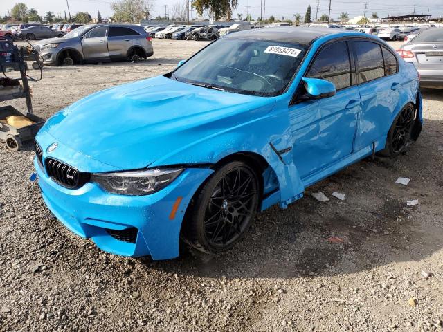  BMW M3 2018 Granatowy