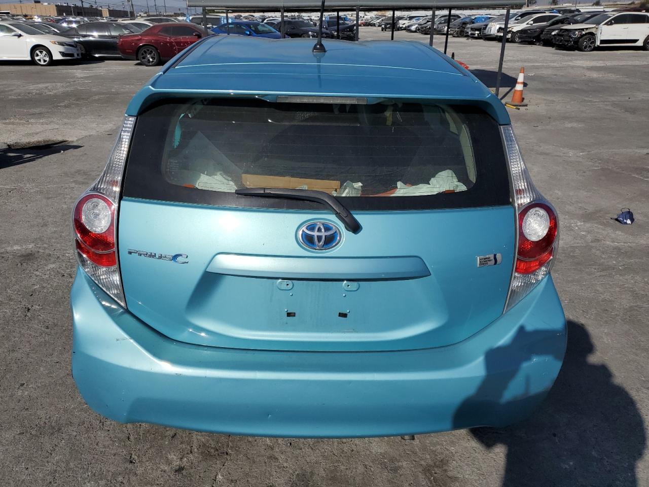 VIN JTDKDTB37E1060347 2014 TOYOTA PRIUS no.6