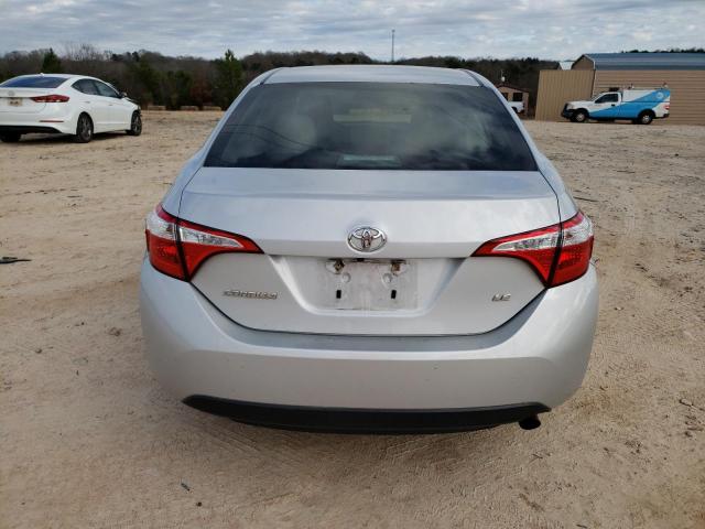  TOYOTA COROLLA 2015 Silver