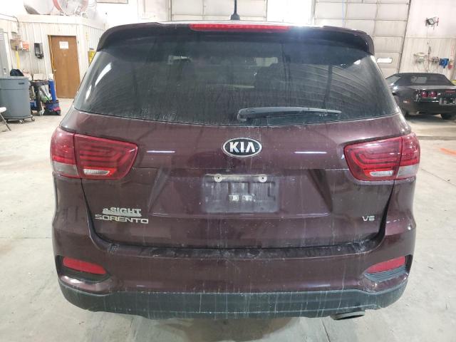  KIA SORENTO 2019 Burgundy