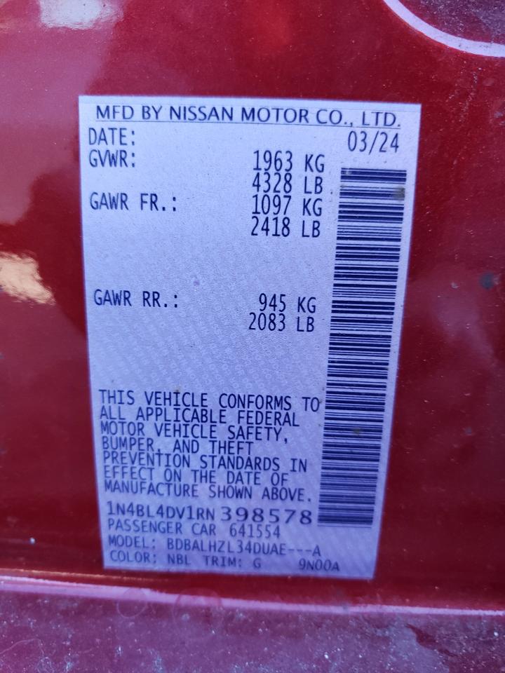 2024 Nissan Altima - Image 12