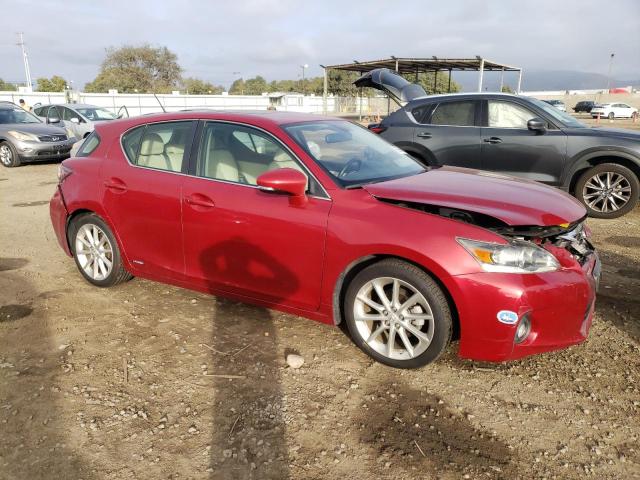  LEXUS CT 200 2013 Червоний