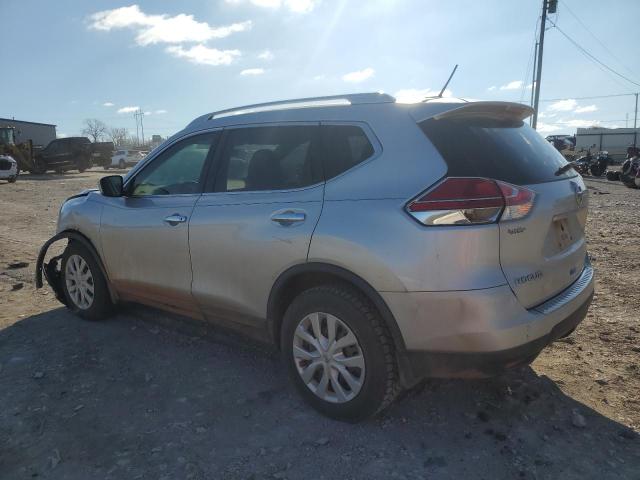  NISSAN ROGUE 2016 Серебристый