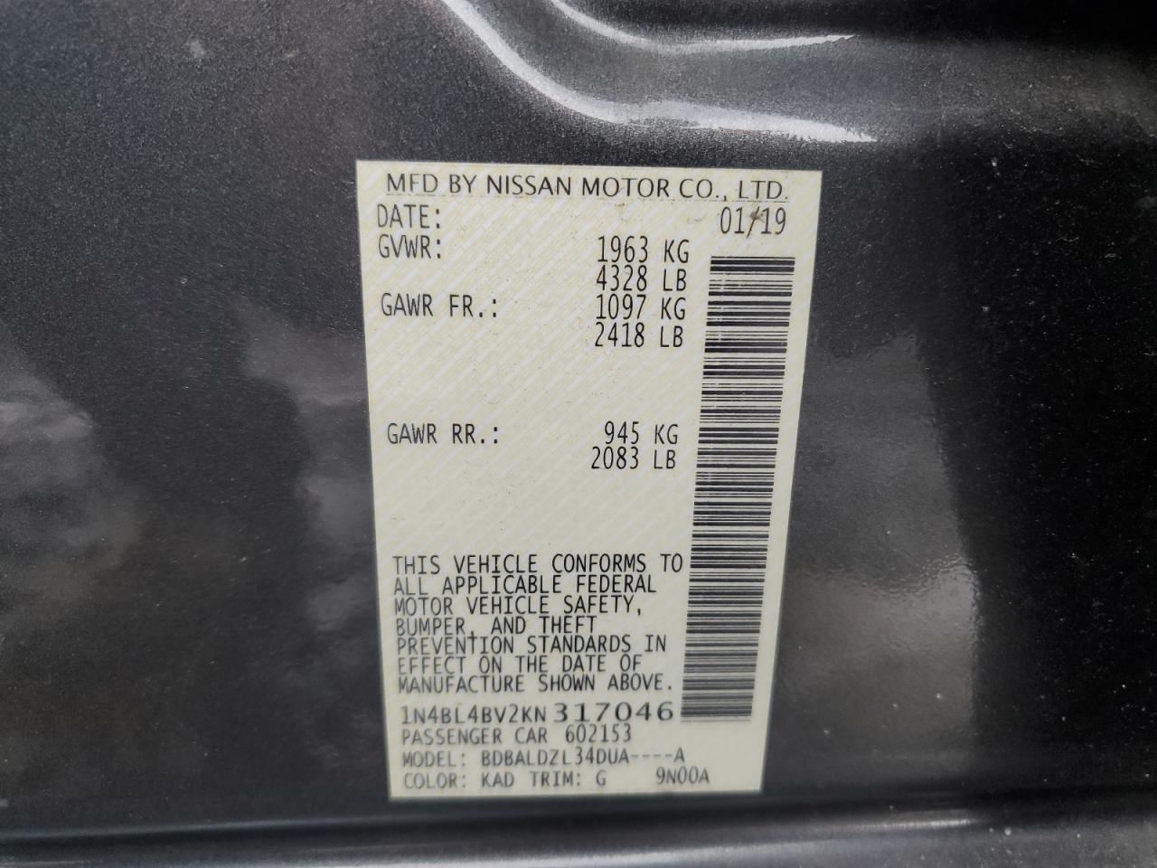 2019 Nissan Altima - Image 14