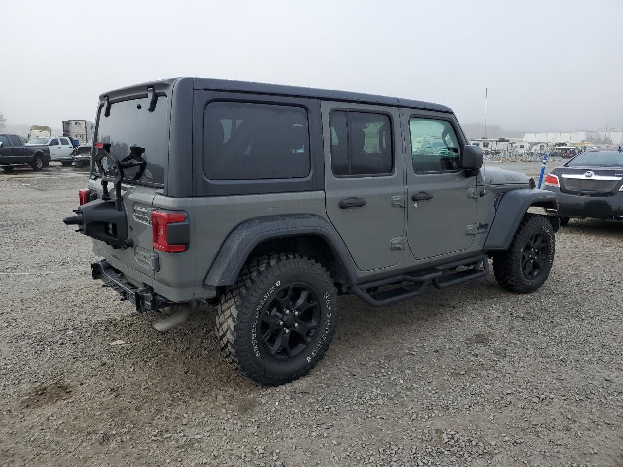 VIN 1C4HJXDN2MW589375 2021 JEEP WRANGLER no.3