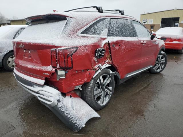  KIA SORENTO 2023 Червоний