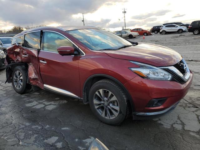  NISSAN MURANO 2015 Czerwony