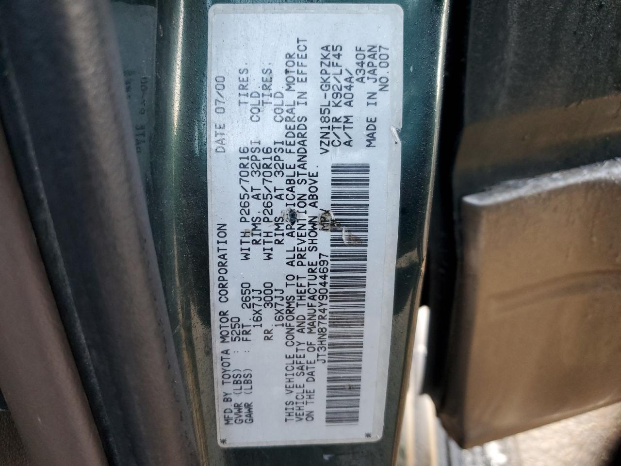 2000 Toyota 4Runner - Image 15