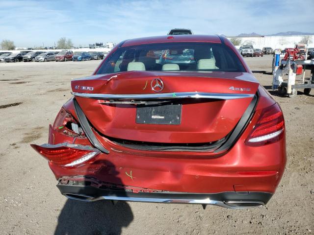  MERCEDES-BENZ E-CLASS 2018 Burgundy