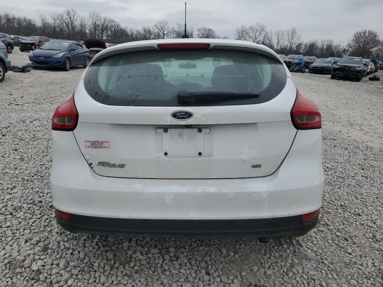 VIN 1FADP3K23HL296659 2017 FORD FOCUS no.6