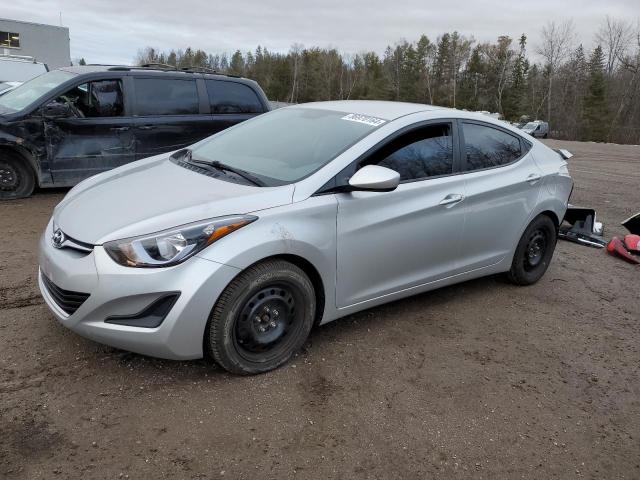 2016 HYUNDAI ELANTRA SE for sale at Copart ON - COOKSTOWN