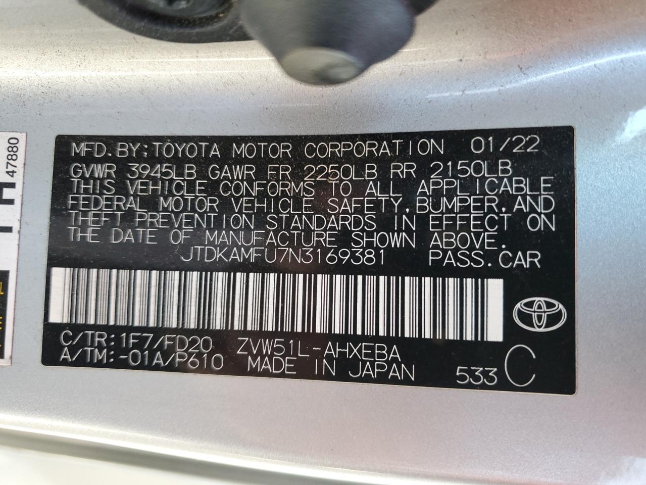 2022 Toyota Prius - Image 14