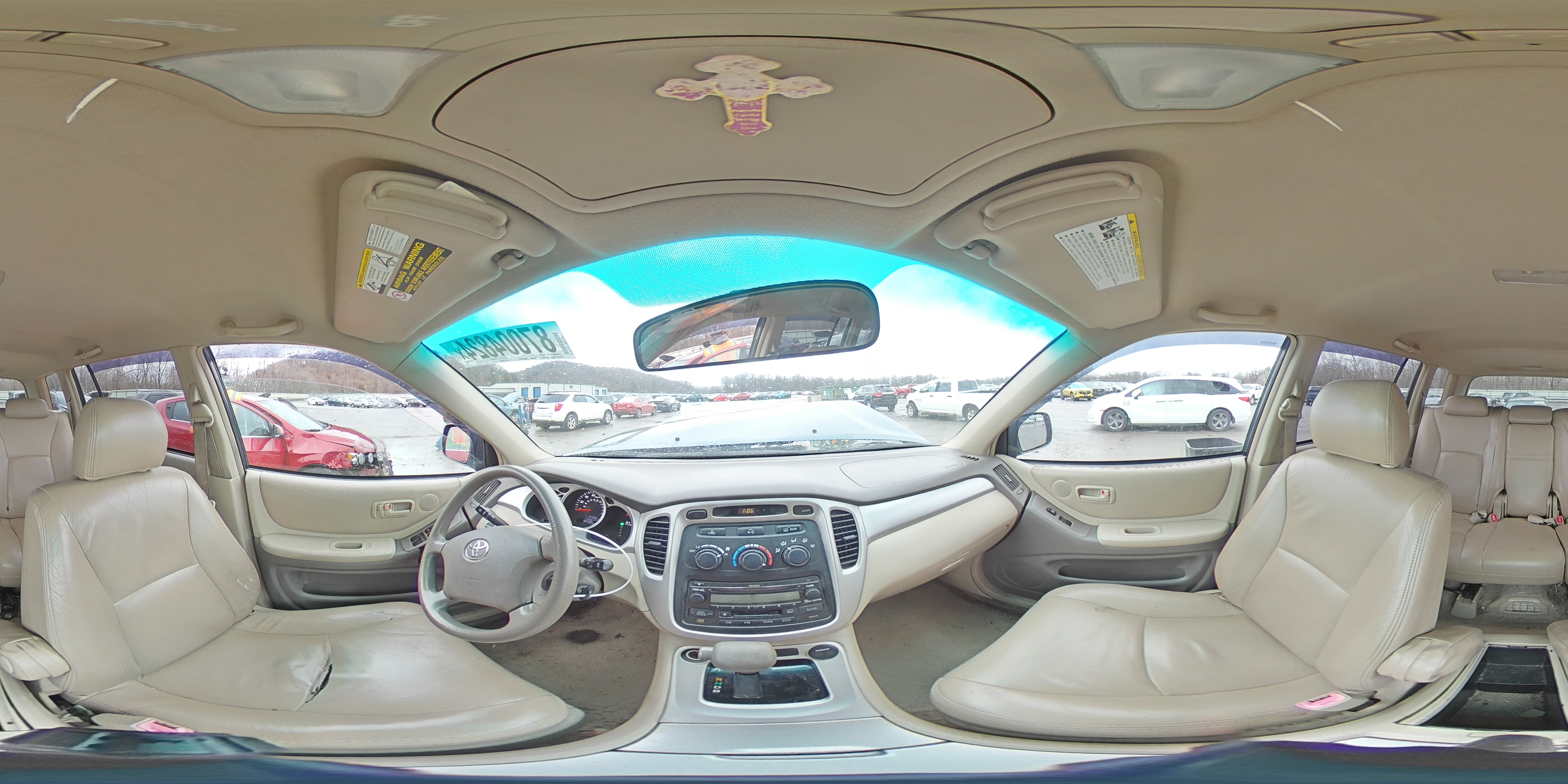 2007 Toyota Highlander Hybrid VIN: JTEHW21A370038638 Lot: 87004824