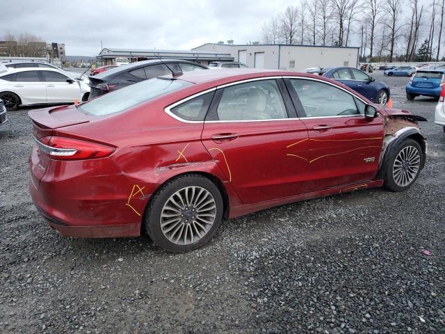  FORD FUSION 2017 Червоний