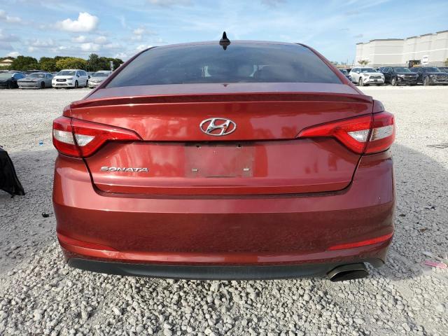 Sedans HYUNDAI SONATA 2016 Red