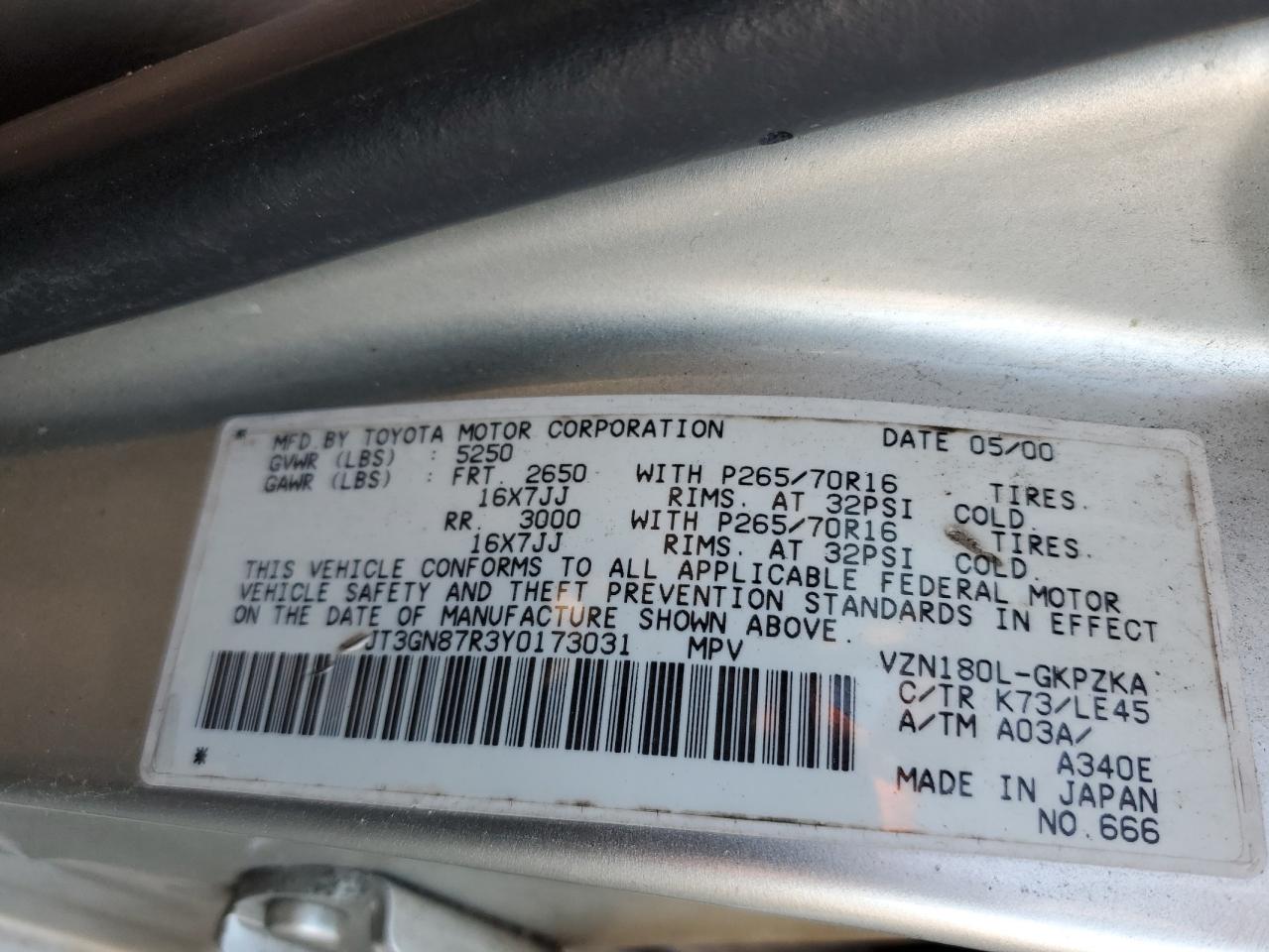 2000 Toyota 4Runner - Image 13