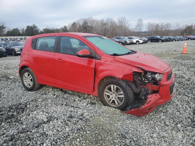  CHEVROLET SONIC 2012 Czerwony