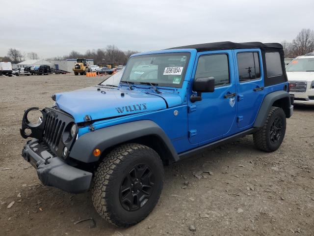  JEEP WRANGLER 2016 Синий