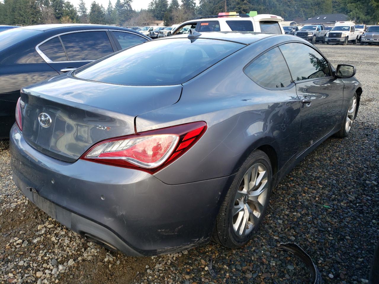 VIN KMHHT6KD6EU119079 2014 HYUNDAI GENESIS no.3