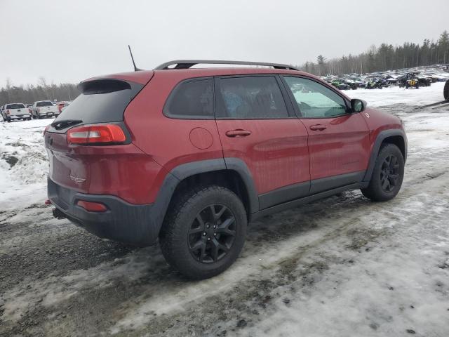 Паркетники JEEP CHEROKEE 2016 Червоний