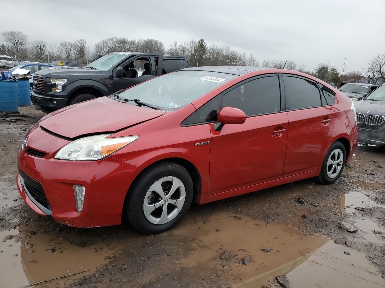 VIN JTDKN3DU5E1814221 2014 TOYOTA PRIUS no.1