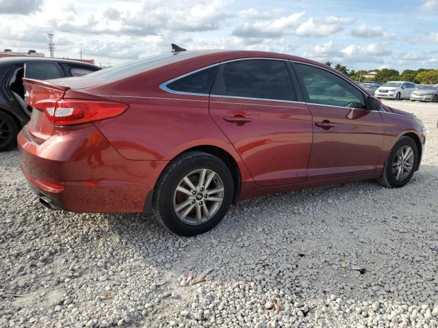 Sedans HYUNDAI SONATA 2016 Red