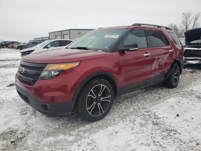  FORD EXPLORER 2014 Бургунді