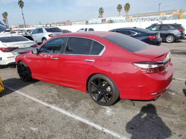  HONDA ACCORD 2017 Red