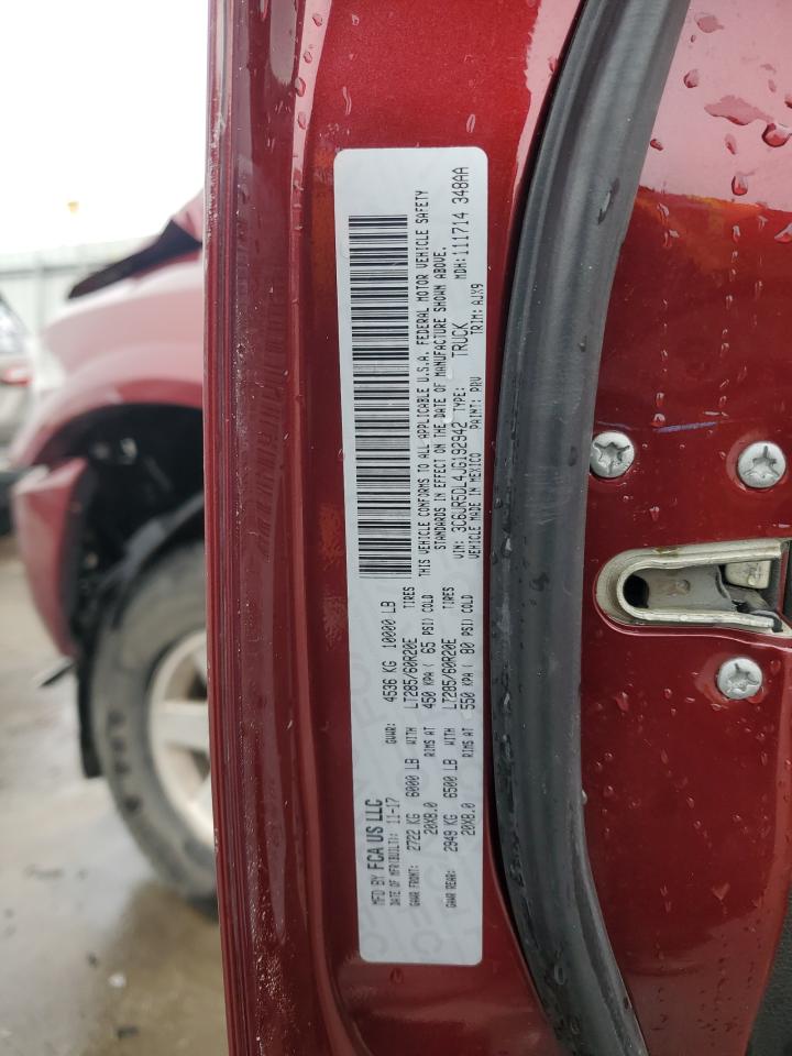 2018 Ram 2500 Slt VIN: 3C6UR5DL4JG192942 Lot: 65519385