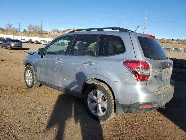  SUBARU FORESTER 2015 Srebrny