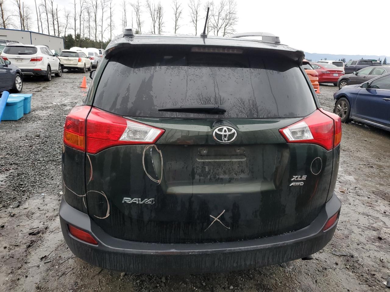 VIN 2T3RFREV1DW121765 2013 TOYOTA RAV4 no.6