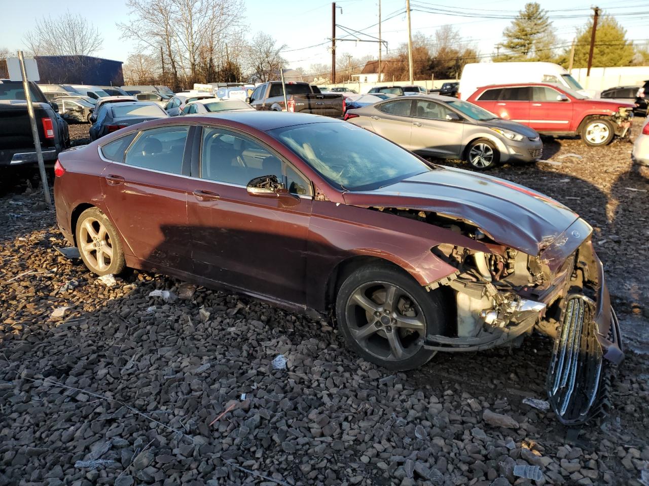 VIN 3FA6P0H99DR101946 2013 FORD FUSION no.4