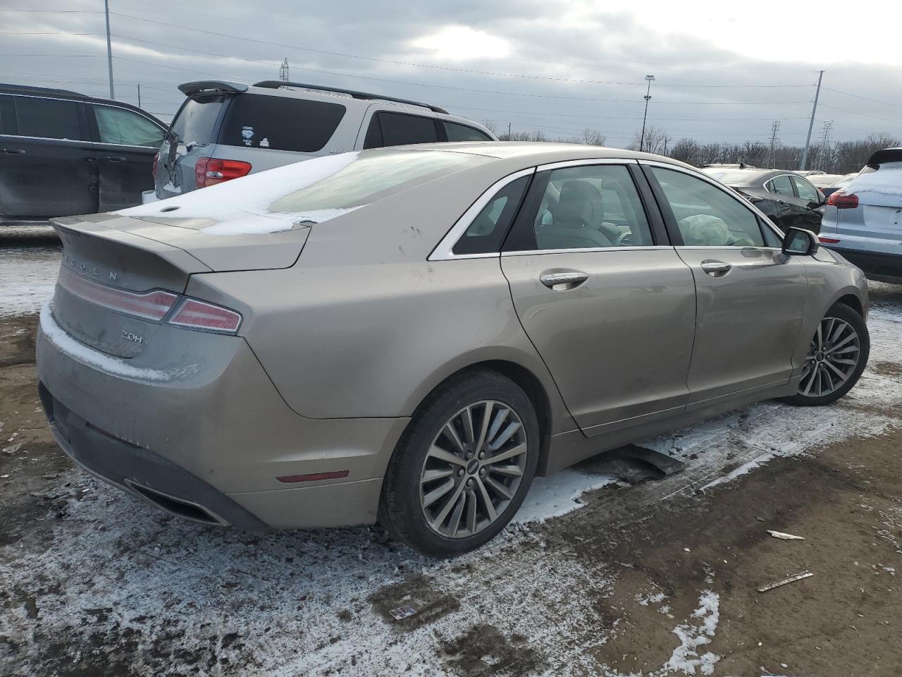 2019 Lincoln Mkz silver null hybrid 3LN6L5KUXKR634459 photo #4