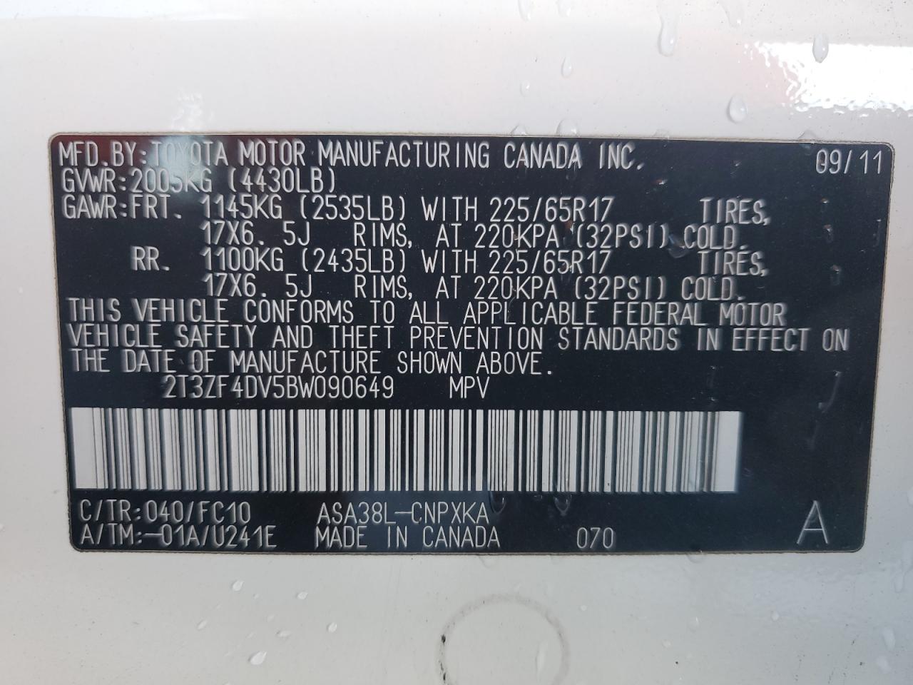2011 Toyota RAV 4 - Image 14