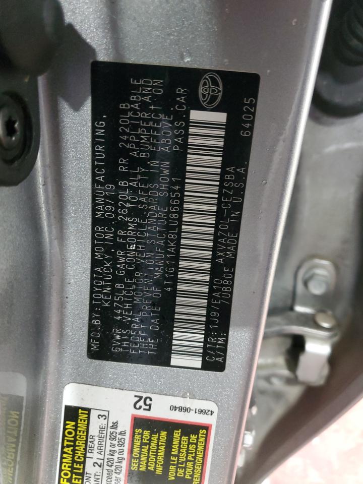 2020 Toyota Camry - Image 12