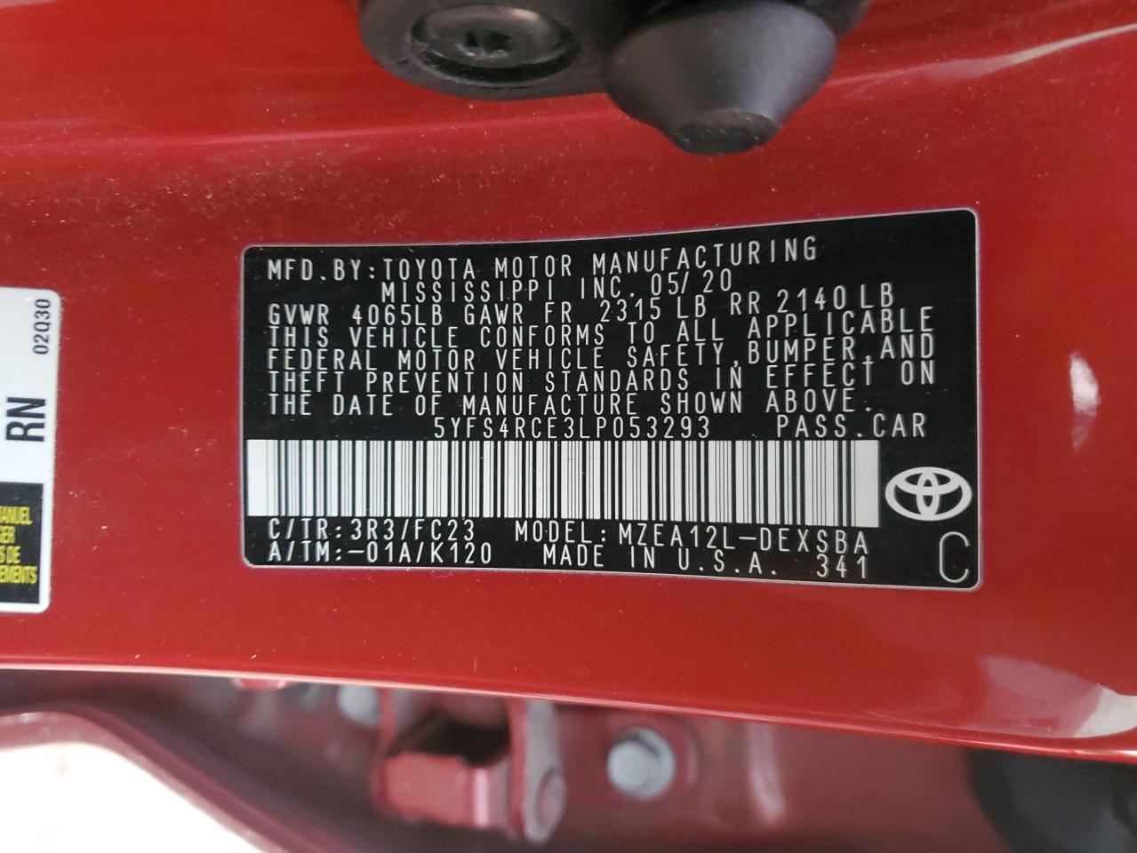 2020 Toyota Corolla - Image 12