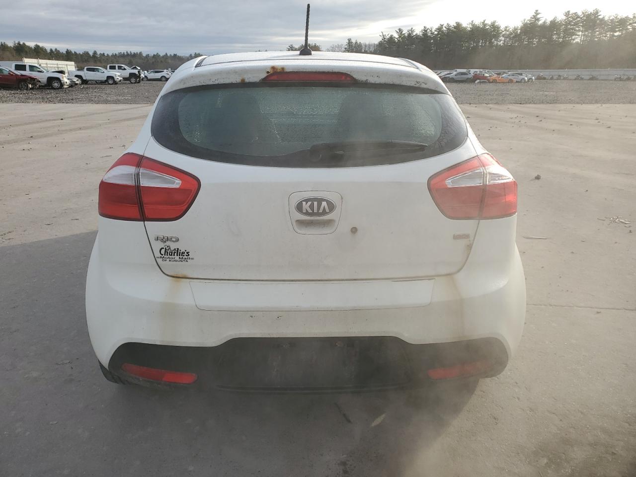 2014 Kia Rio Lx VIN: KNADM5A38E6377348 Lot: 84899964