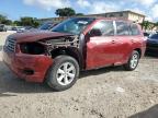 2010 Toyota Highlander  продається в Opa Locka, FL - Front End