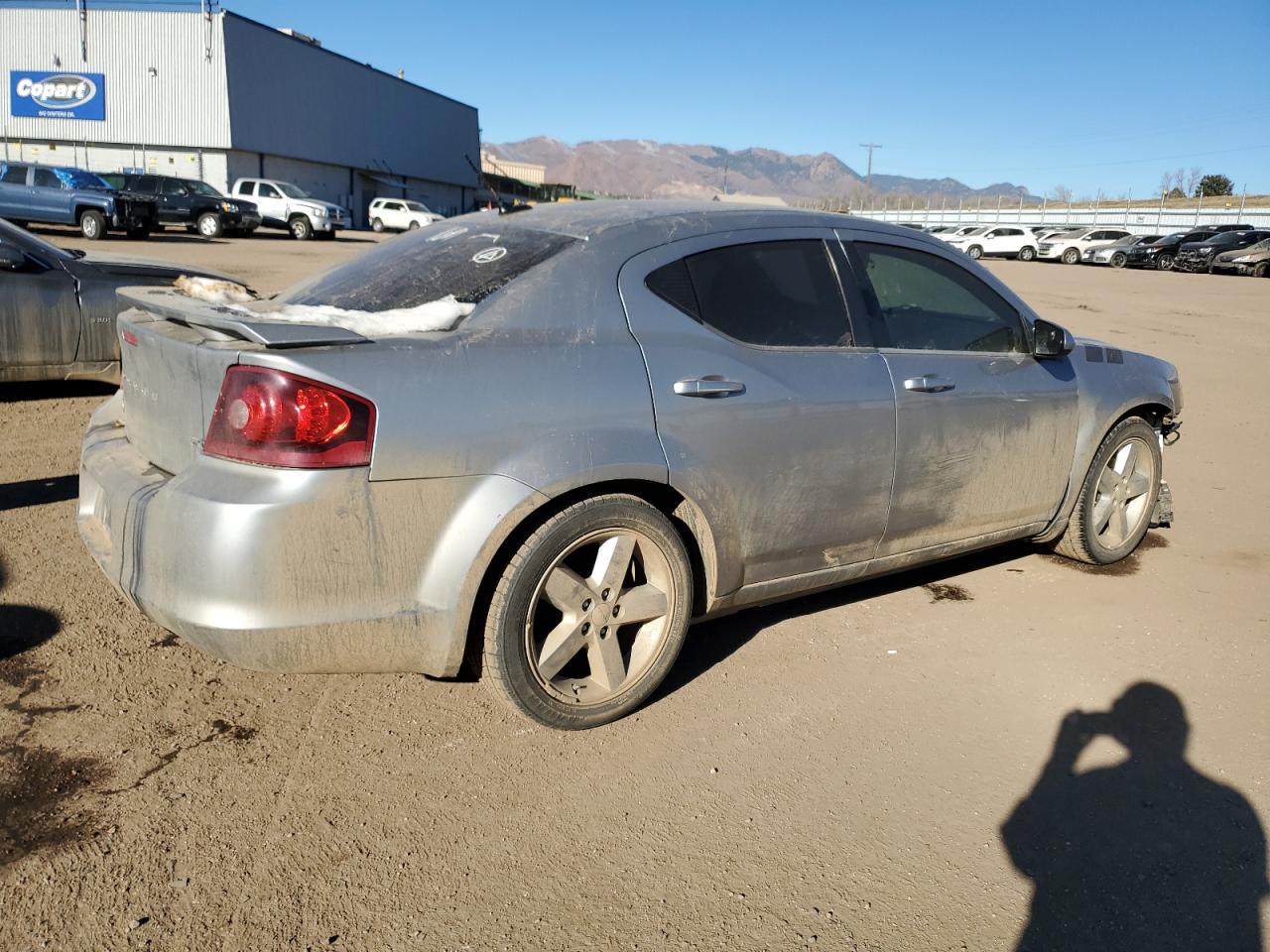 VIN 1C3CDZCGXDN572446 2013 DODGE AVENGER no.3