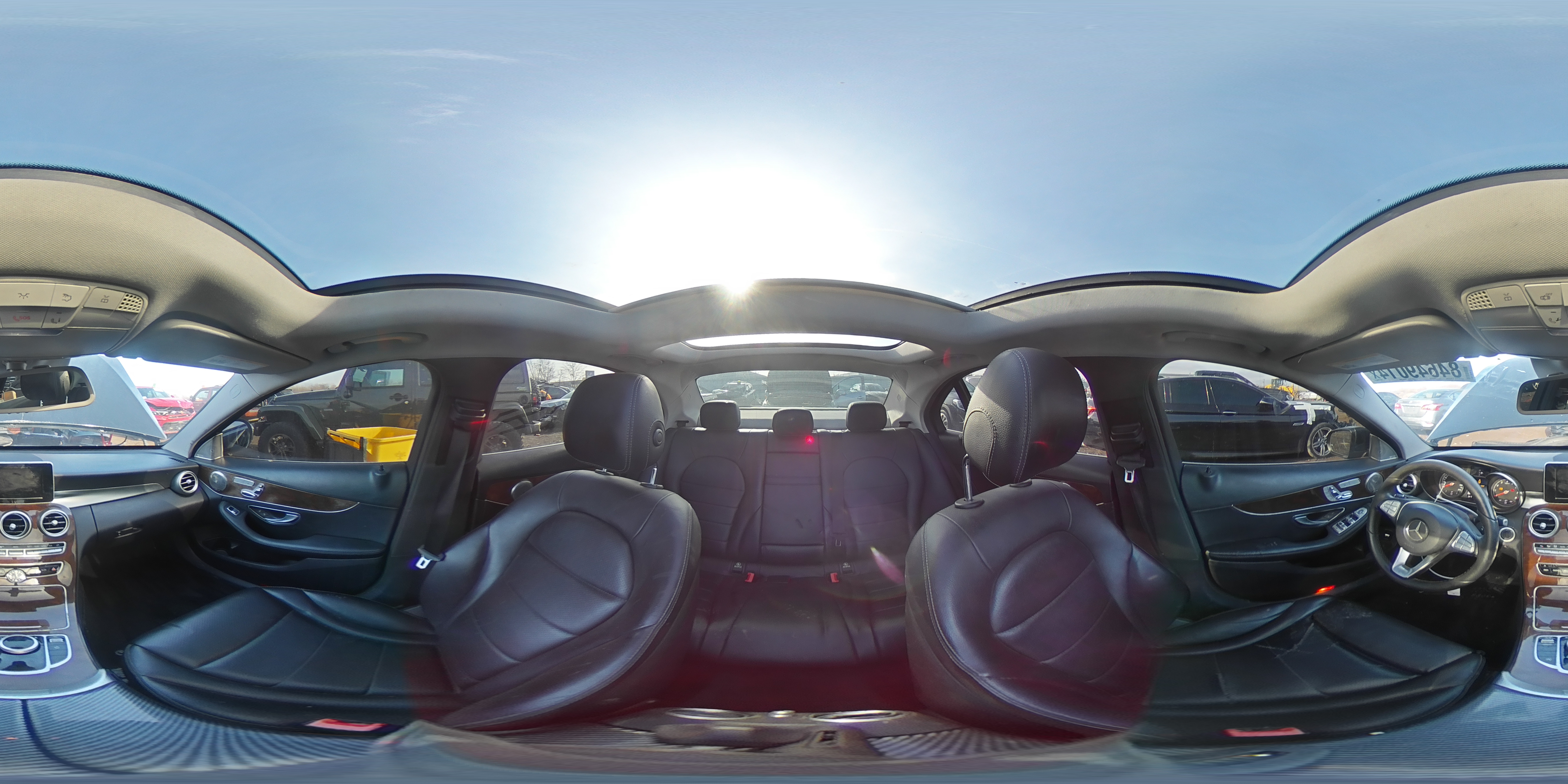 2017 Mercedes-Benz C 300 4Matic VIN: 55SWF4KB2HU206091 Lot: 84649014