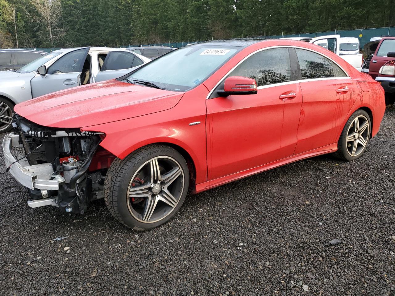 VIN WDDSJ4GBXGN367480 2016 MERCEDES-BENZ CLA-CLASS no.1