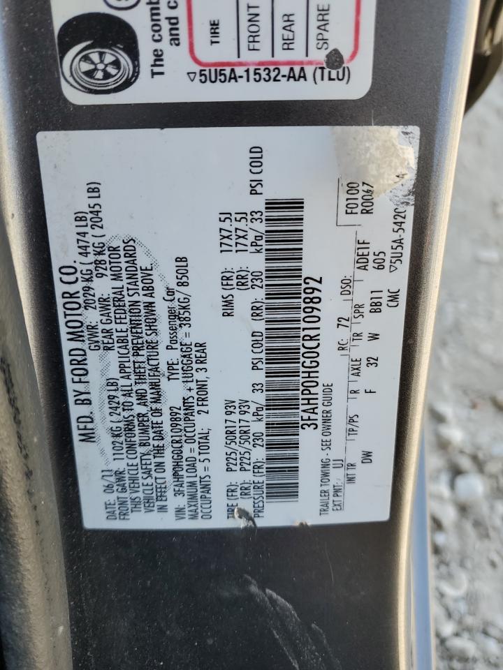 2012 Ford Fusion - Image 12