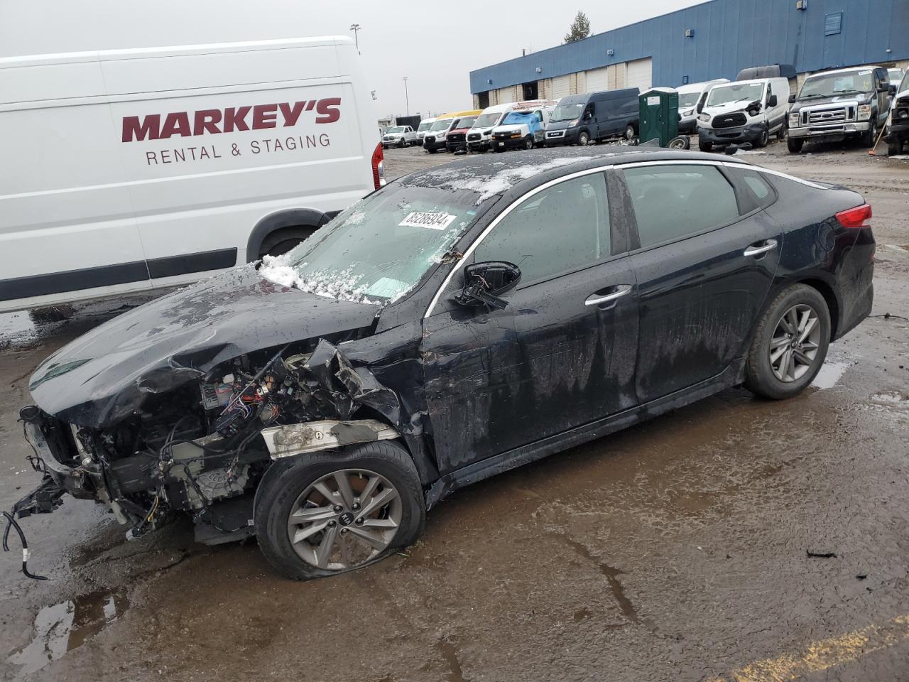 2020 Kia Optima Lx zu verkaufen in Woodhaven, MI - Front End