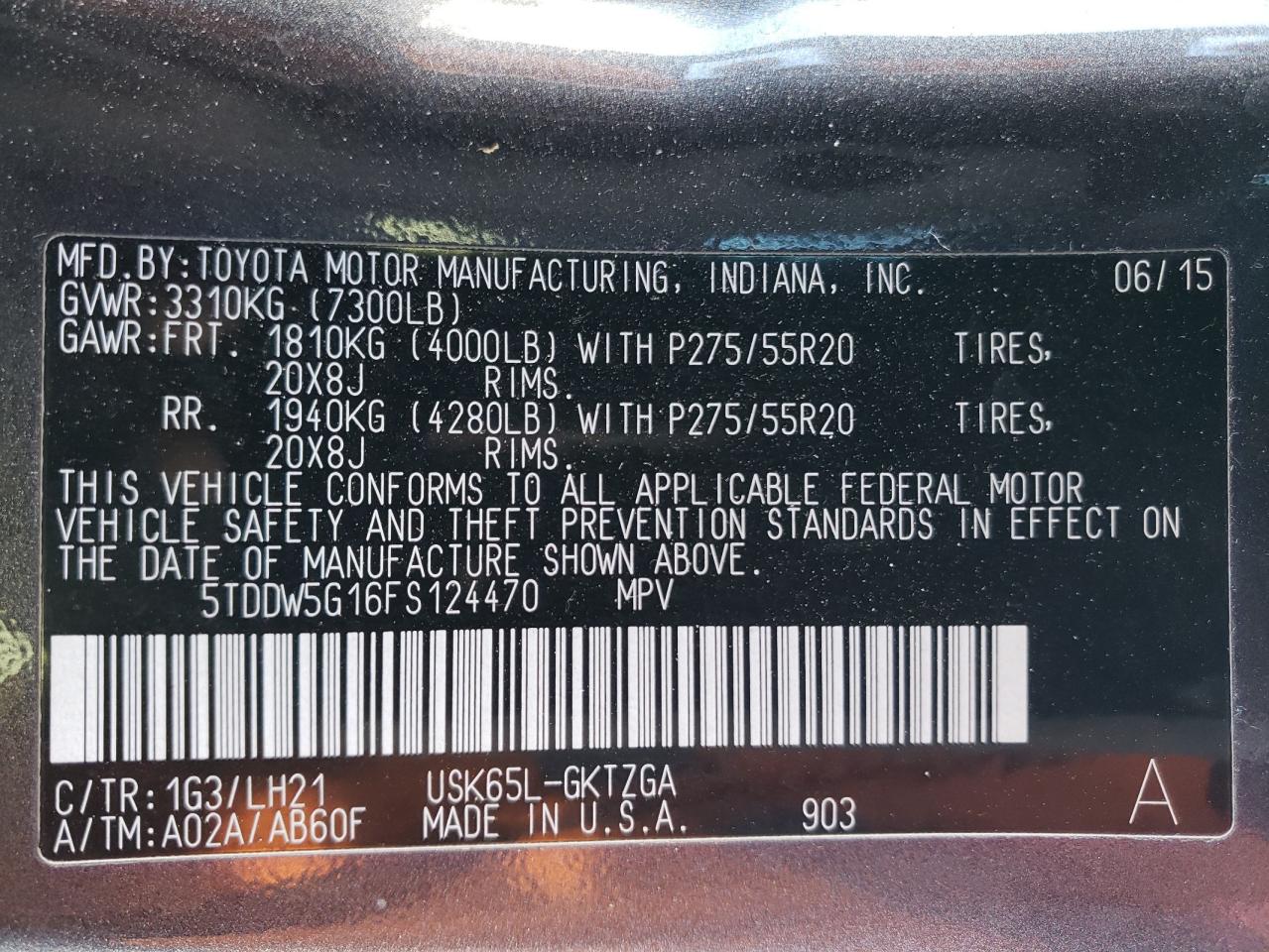 2015 Toyota Sequoia - Image 13